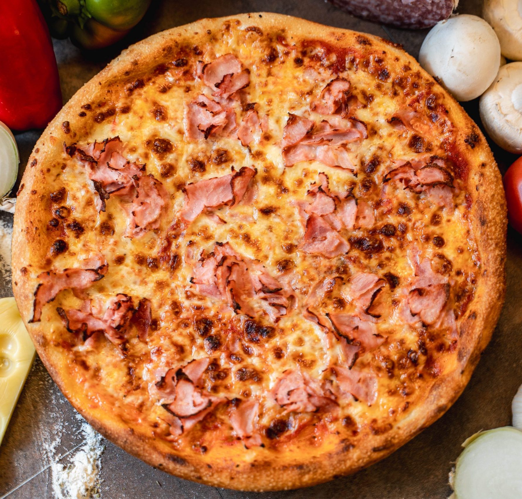  Pizza Prosciutto 
