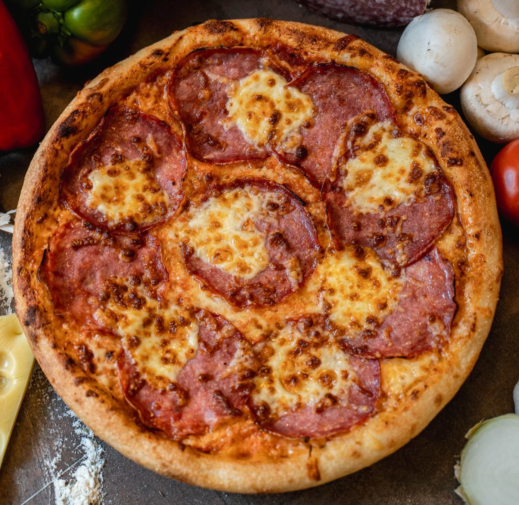  Pizza Salami 